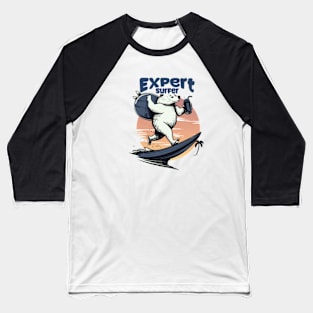 Expert Surfer Baseball T-Shirt